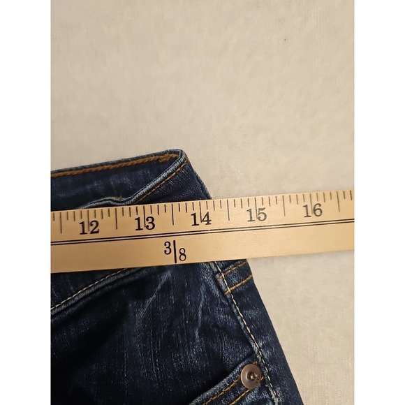 Aeropostale Essex Straight Leg Denim Blue Jeans men's Size 28x32 Distressed - Picture 3 of 6